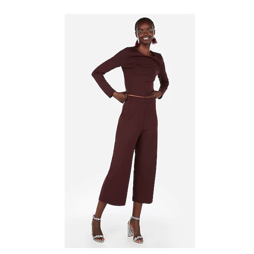 Express High Waisted Culottes, M